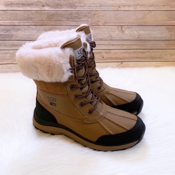UGG Women’s Adirondack III Chestnut Waterproof Boots - Picture 1 of 10